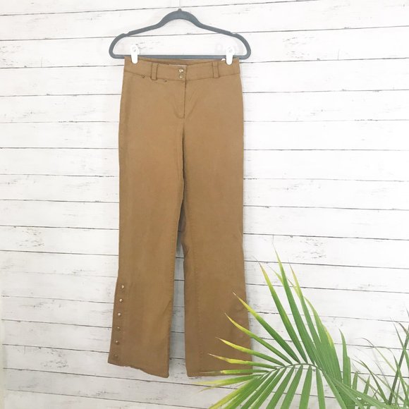 Real Clothes - Brown Bell Bottom Pants - Size 4 - Picture 1 of 5